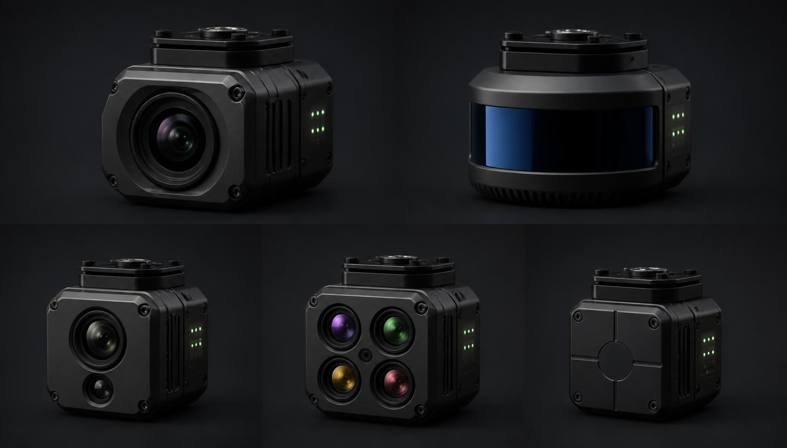 Interchangeable MINE-SCAN sensor pods